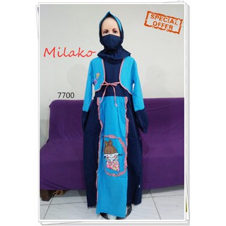 Baju Gamis Plus Kerudung Masker Anak Perempuan Umur 9 10 Baju Gamis Plus Kerudung Masker Anak Perempuan Umur 9 10