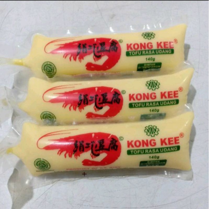 

Kongkee udang 140gr Tofu rasa udang