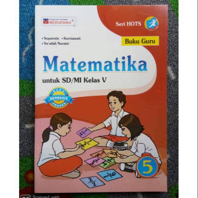 Buku Matematika Buku Guru Untuk Sd Kelas 5 Penerbit Mediatama Shopee Indonesia