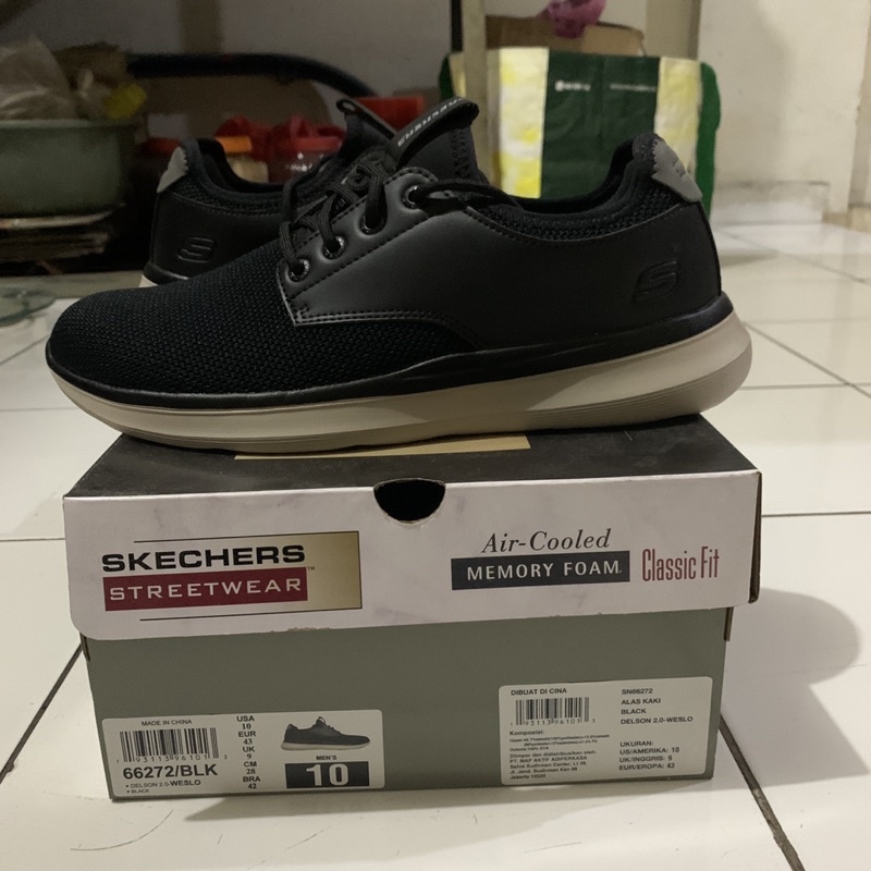 SEPATU SKECHERS PRIA CASUAL