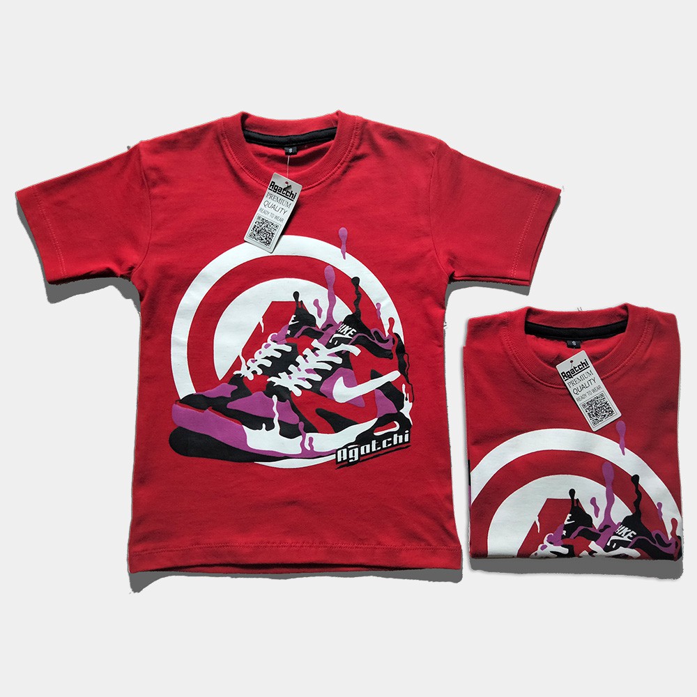 Kaos Anak / Baju Anak Distro Agatchi - Sepatu / Shoes