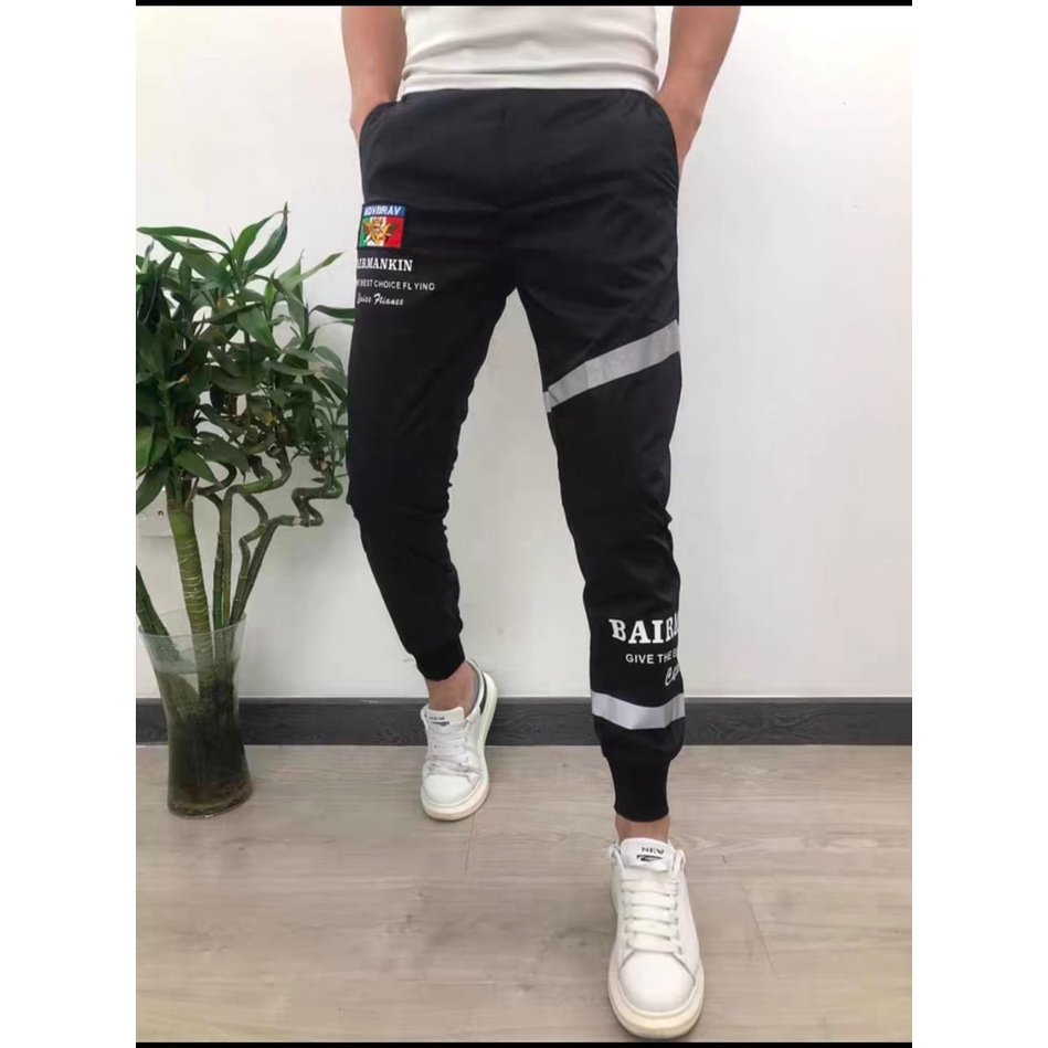 KIYOWO-Celana Jogger Panjang New Balance Hypbeast Billy Pria