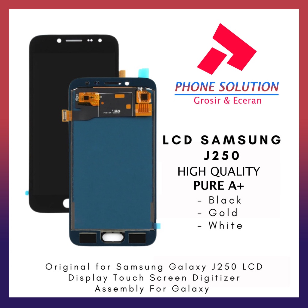 LCD Samsung J2 Pro / J250 100% Original Fullset Touchscreen // Supplier LCD Samsung - Garansi 1 Bulan