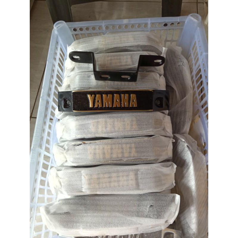 Lambang yamaha rx king bahan almunium