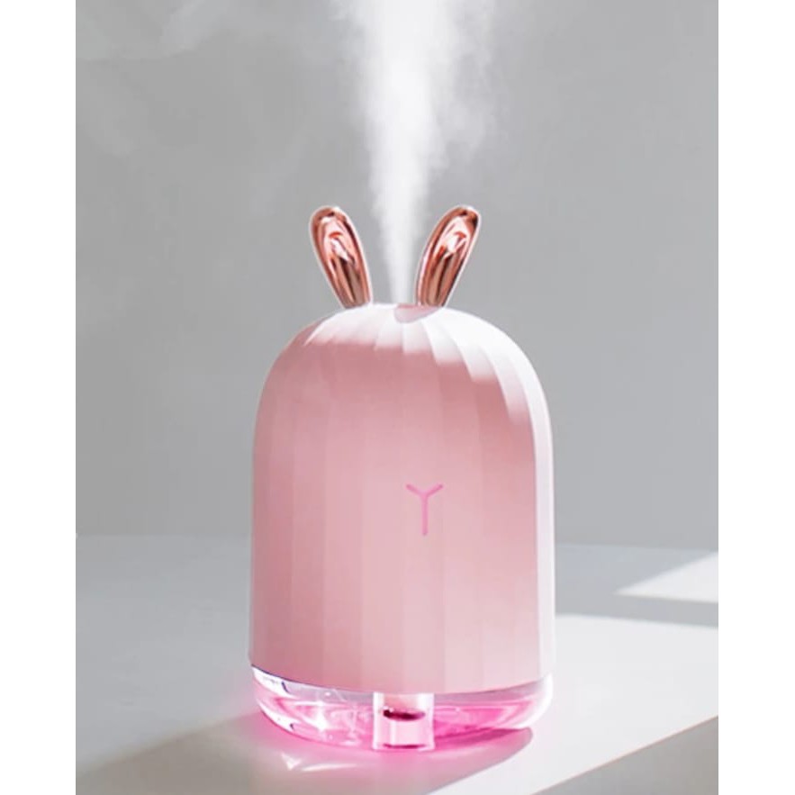 ❤️GTB❤️ Cool Mist Humidifier Purifier Motif Rusa Pelembab Udara with LED Light Warna Warni R413