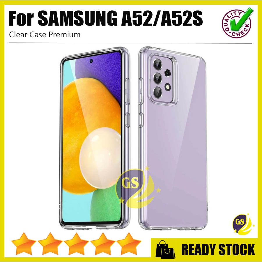 Samsung A32 4G 5G A52s A52 A72 4G 5G Clear Case Transparan 2.0mm TPU Softcase Casing Ultra