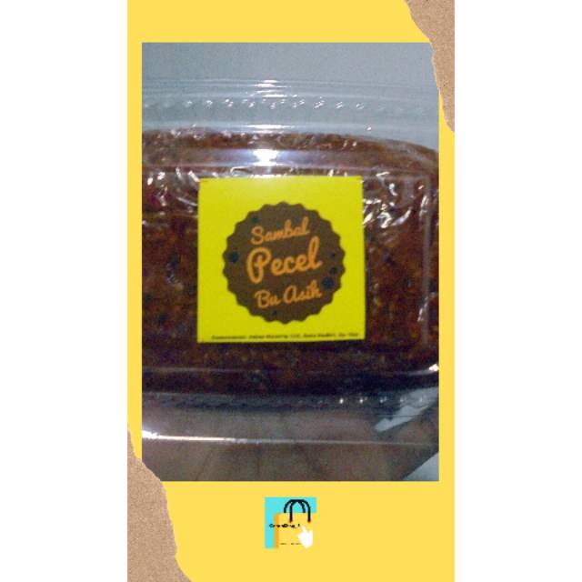 

Sambal Pecel Khas Kota Kediri 1/4 kg