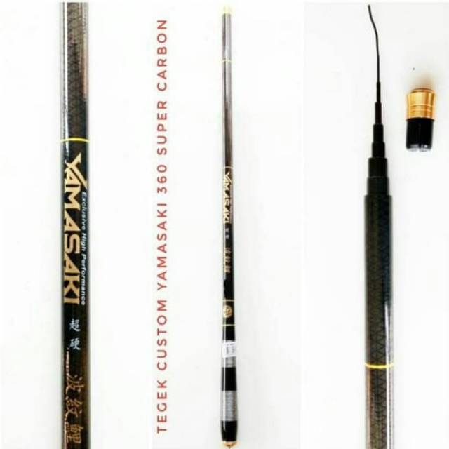 TEGEK PANCING YAMASAKI 360 SUPER CARBON DAN ORIGINAL