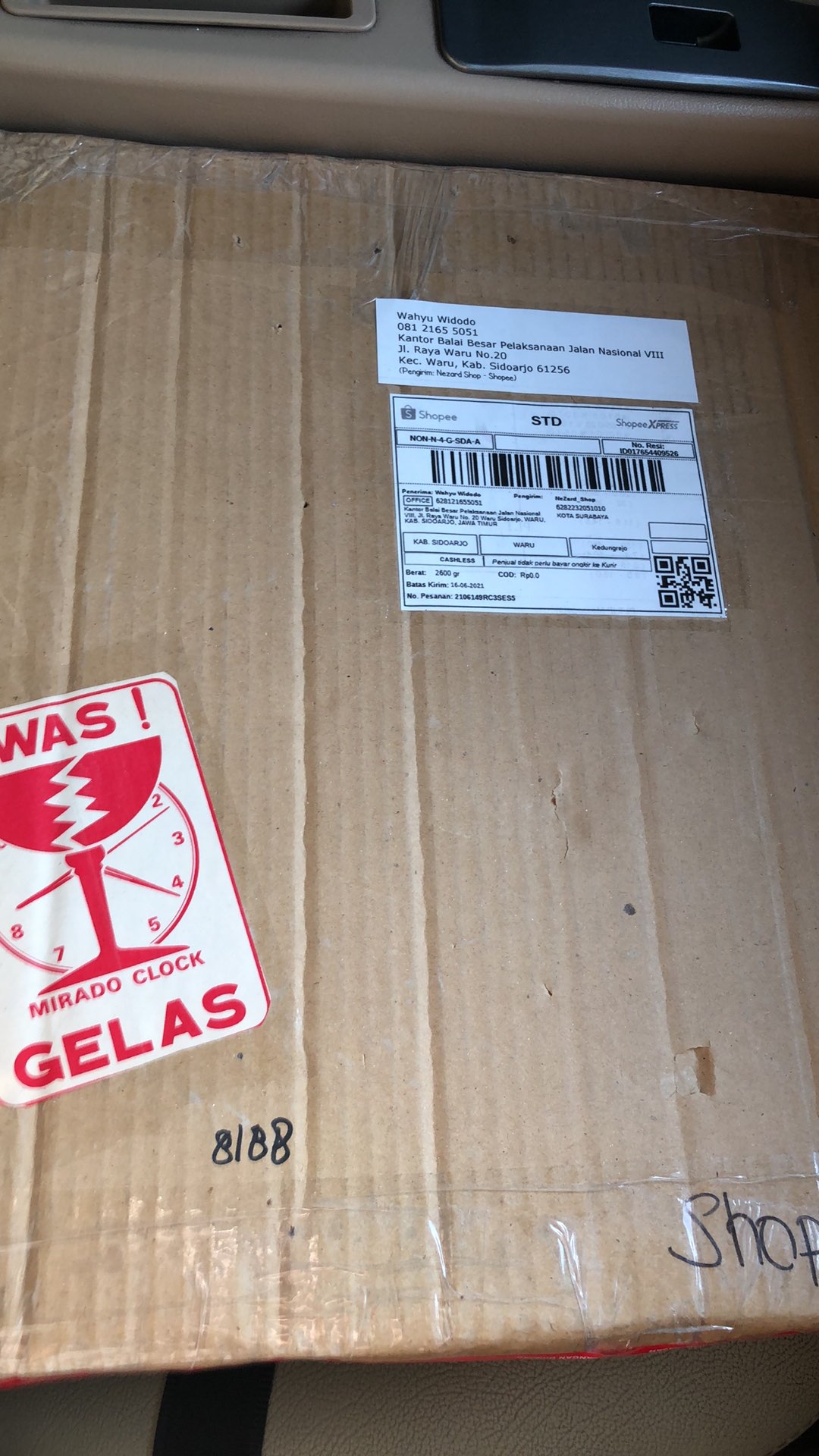 Jam Dinding Mirado Mq8818 Murah Berkualitas