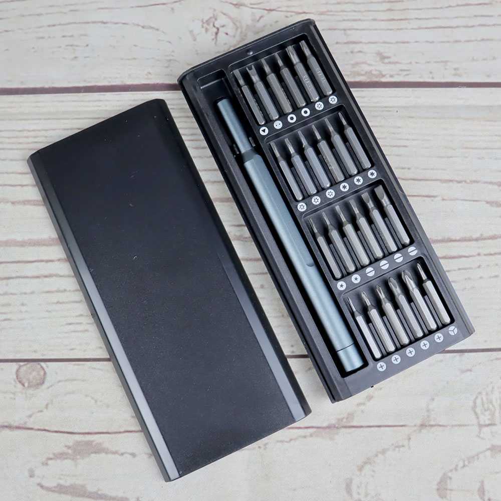 

Obeng Set Premium Magnetic Bits 24 in 1 - 2025