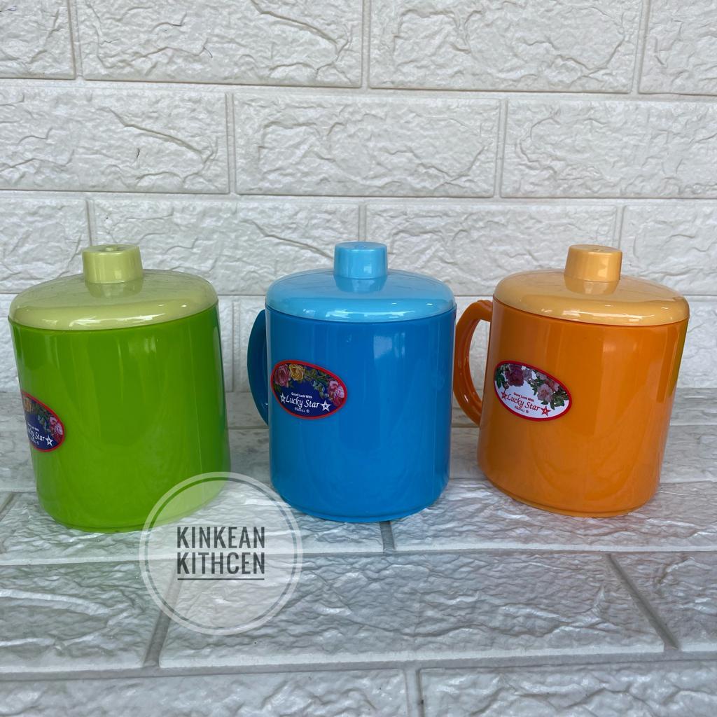Cangkir / Gelas / MUG LUCKY STAR 2218 | MUG TUTUP MELAMIN
