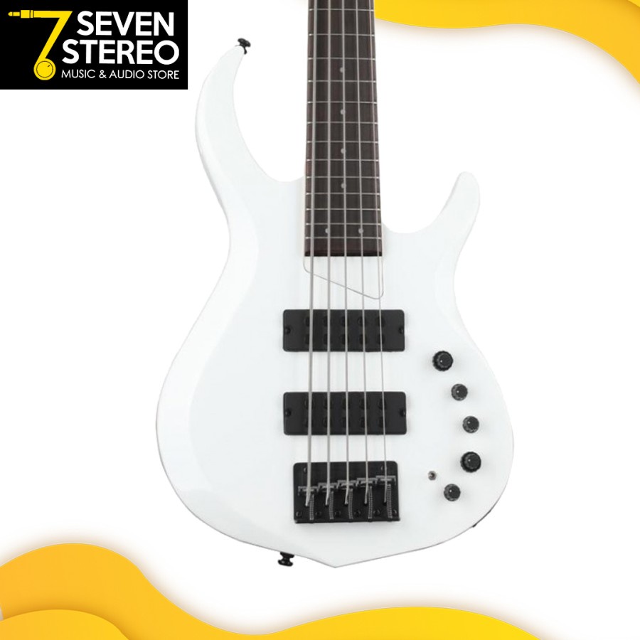 Sire M2 5 String Bass White 2nd Gen