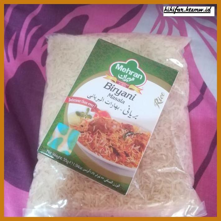 

ANEKA-BERAS- BERAS BASMATI DENGAN BUMBU MAHRAN BRYANI ASLI DARI SUDIA -BERAS-SEHAT.