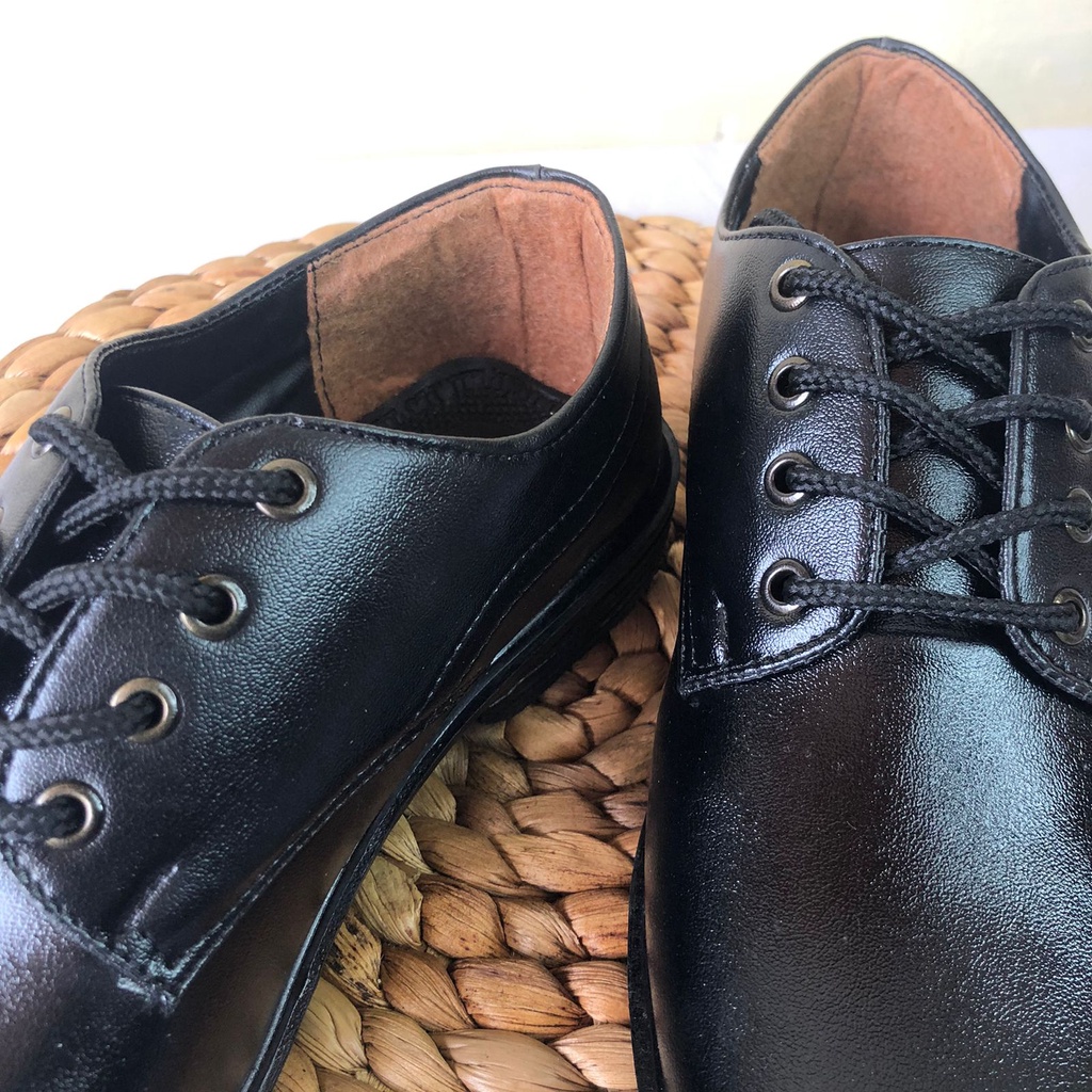 Sepatu pantofel PL25 3 hitam tali COWOK pria kantor tali formal terbaik termurah laris Sepatu Pantofel Pria Pantofel Hitam Pria Sepatu Pantopel Fantofel Kulit Kerja Formal PDH Pria Sepatu Kerja Murah Pantofel Berkualitas