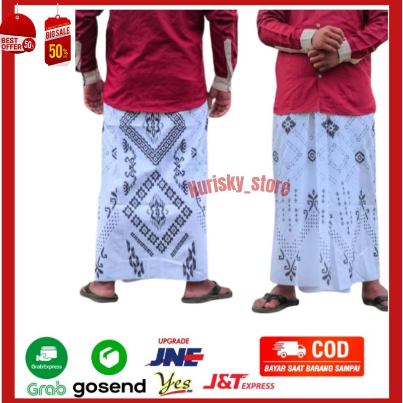 Sarung Batik Pekalongan Sarung Pria Dewasa Motif Wayang Sarung Palekat NU Wadimor Terbaru Termurah