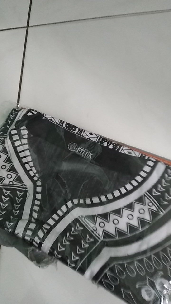 Kaos Etnik Dashiki Bohemian Style All Size Pria Wanita Warna Hitam-putih [limited]