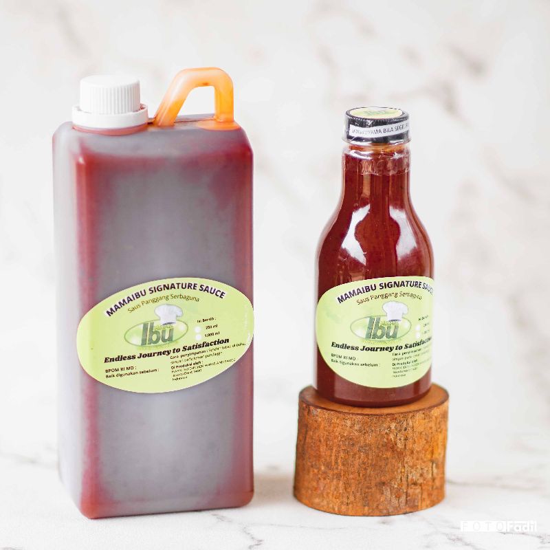 

MamaIbu Signature Sauce / Saus Berbumbu Serbaguna/250 ml/Netto 300gr