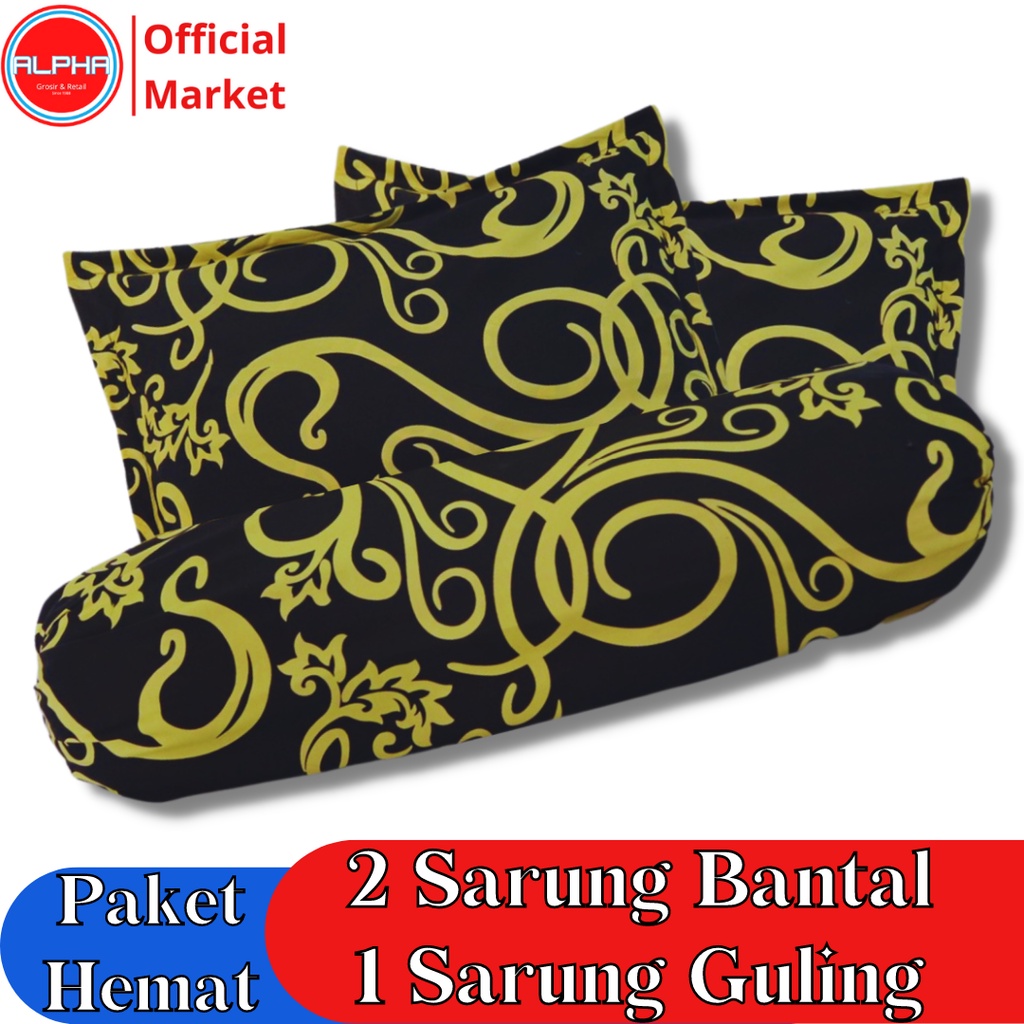 sarung bantal murah bahan katun halus motif aesthetic bunga diandra tralis disperse warna tidak luntur