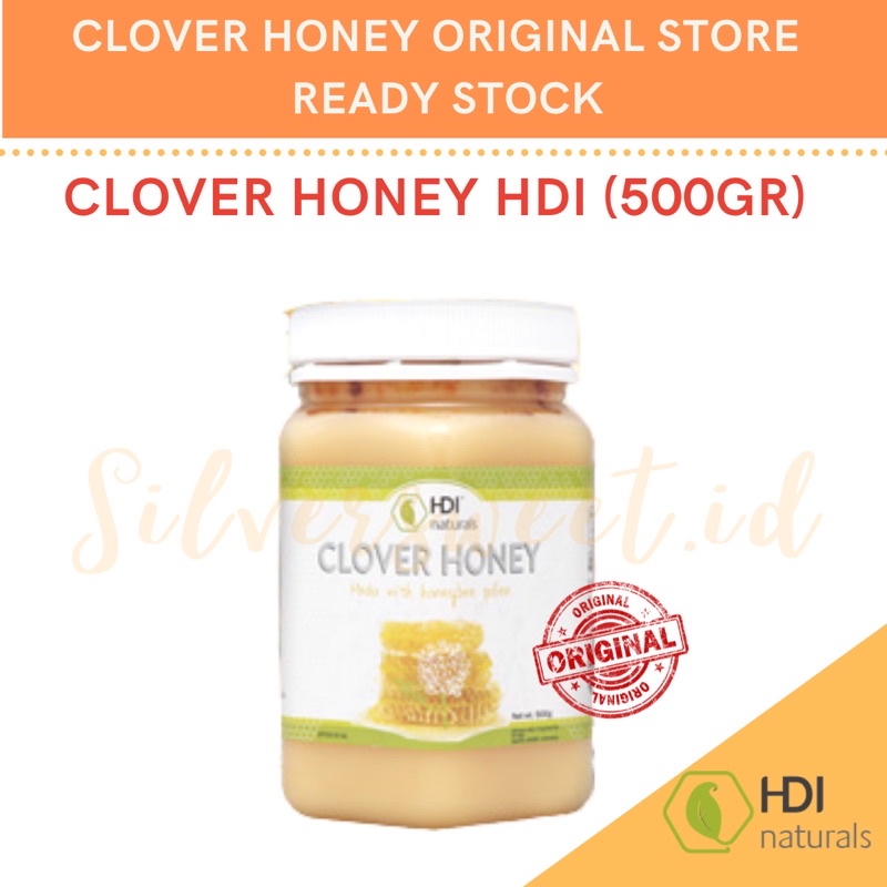 HDI Madu Clover Honey 500gr ORI -Distributor HDI-