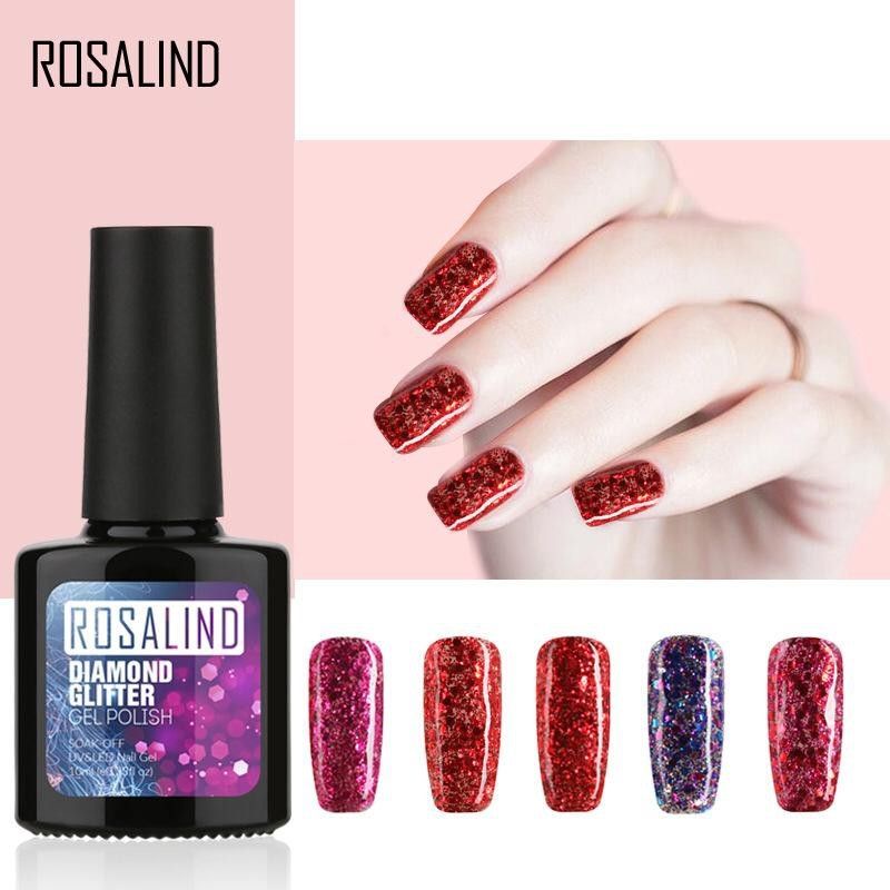 (21 - 40) ROSALIND 10 mL Diamond Series Gel Nail Polish UV LED / Kutek / Cat Kuku