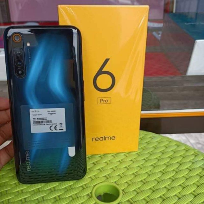 LIKE NEW REALME 6 PRO RAM 8/128 FULLSET NO MINUS BISA COD