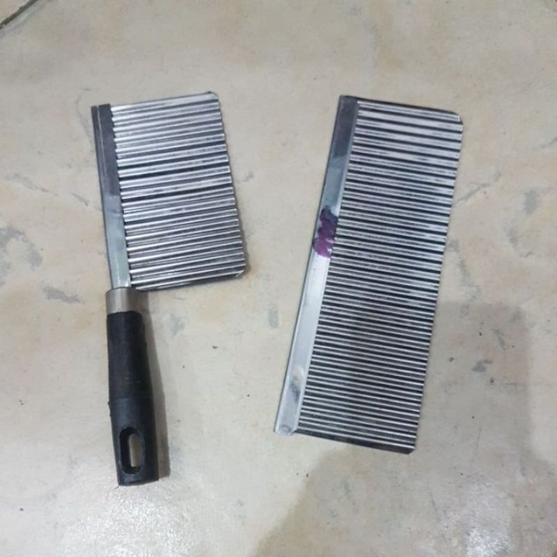 pisau potong kue lapis pemotong gerigi gagang