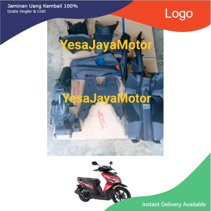 Full Body Kasar Vario Lama 110 Karbu / Body Kasar Vario Lama