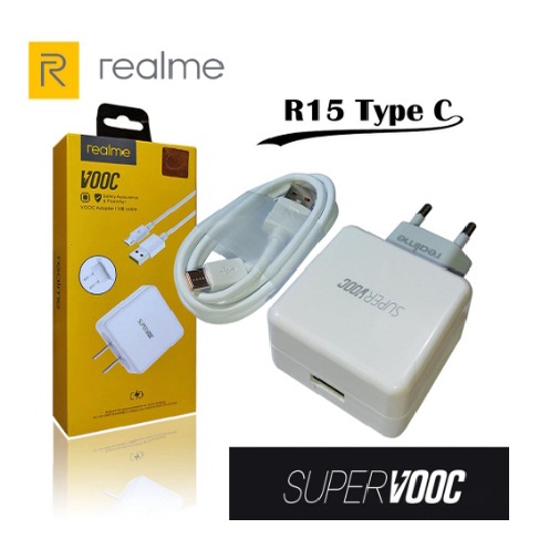 TC REALME R15 4A SUPERVOOC TYPE C / CHARGER HP REALME TYPE C / CASAN HP REALME TYPE C SUPER FAST CHARGING