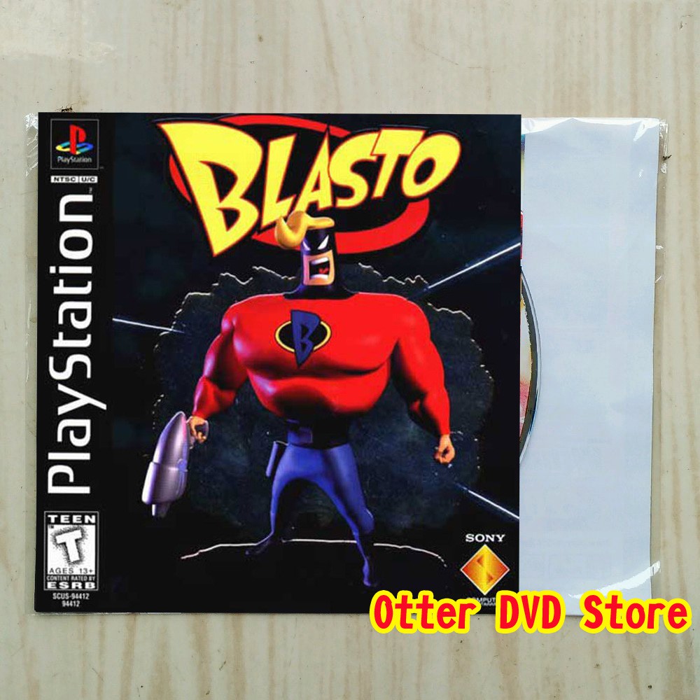 Kaset CD Game Ps1 Ps 1 Blasto