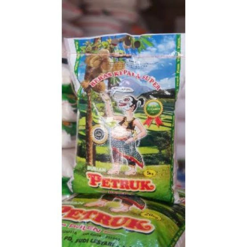 

Beras Premium PETRUK Netto 5 Kg ASLI 100%