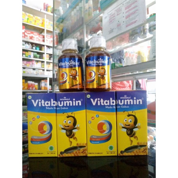 VITABUMIN 130 ML Madu Ikan Gabus