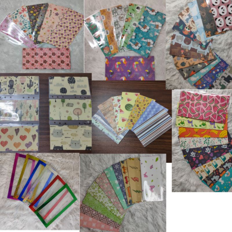 

CASH ENVELOPES MOTIF RANDOM UKURAN A6 (6 LUBANG)