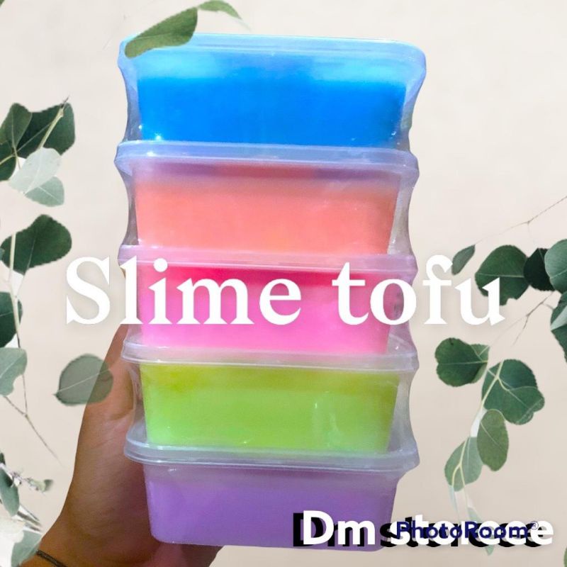 slime original slem slime murah slime tofu slime jelly slime kecil jumbo