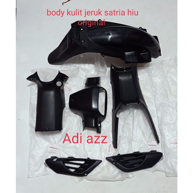 full body kasar batok belakang legsil kontak tangki sirip spakbor belakang satria hiu lscm Malaysia 