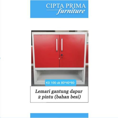 LEMARI GANTUNG DAPUR 2 PINTU