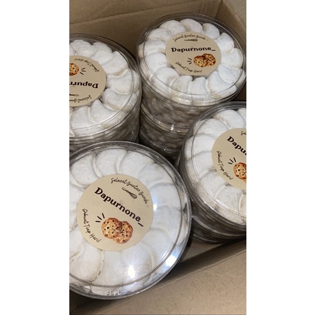 

Kue kering putri salju premium