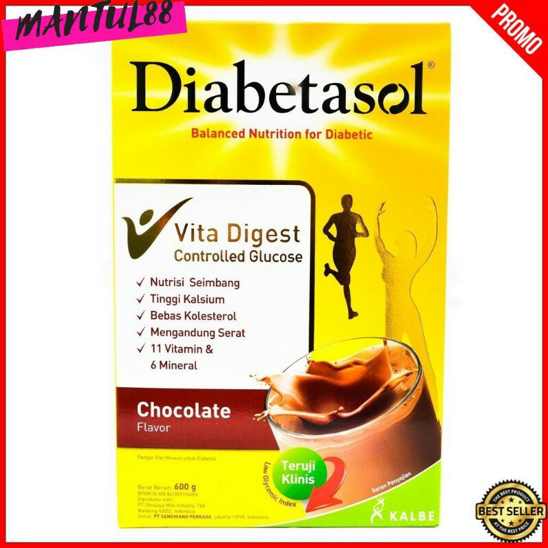 

SUSU DIABETASOL CHOCOLATE COKELAT COKLAT 600gr 600 gr gram MURAH