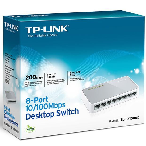 TP-Link SF1008D Desktop Switch