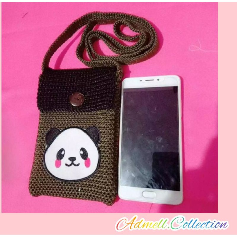 Tas Hp Rajut Karakter