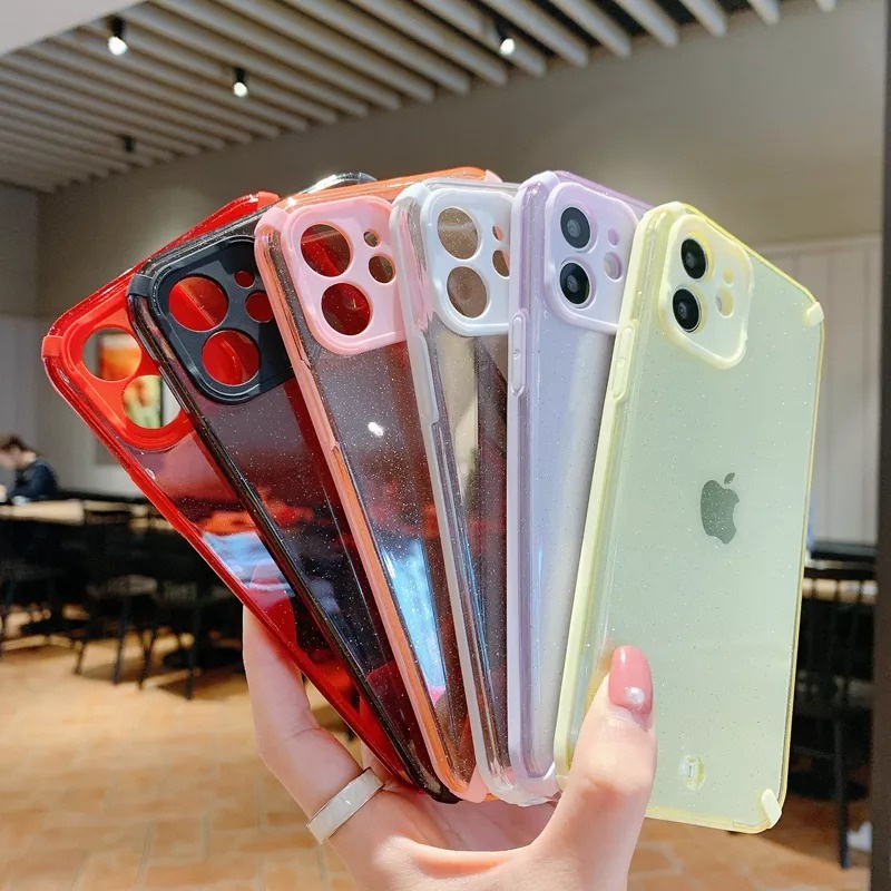 CASE GLITTER SONATA VIVO Y30I Y50 Y20I Y12S CASING SHOCKPROOF GLITTER SONATA LENS PROTECTOR COVER HY