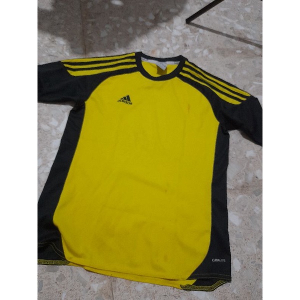 Adidas kaos anak kuning size 11th original