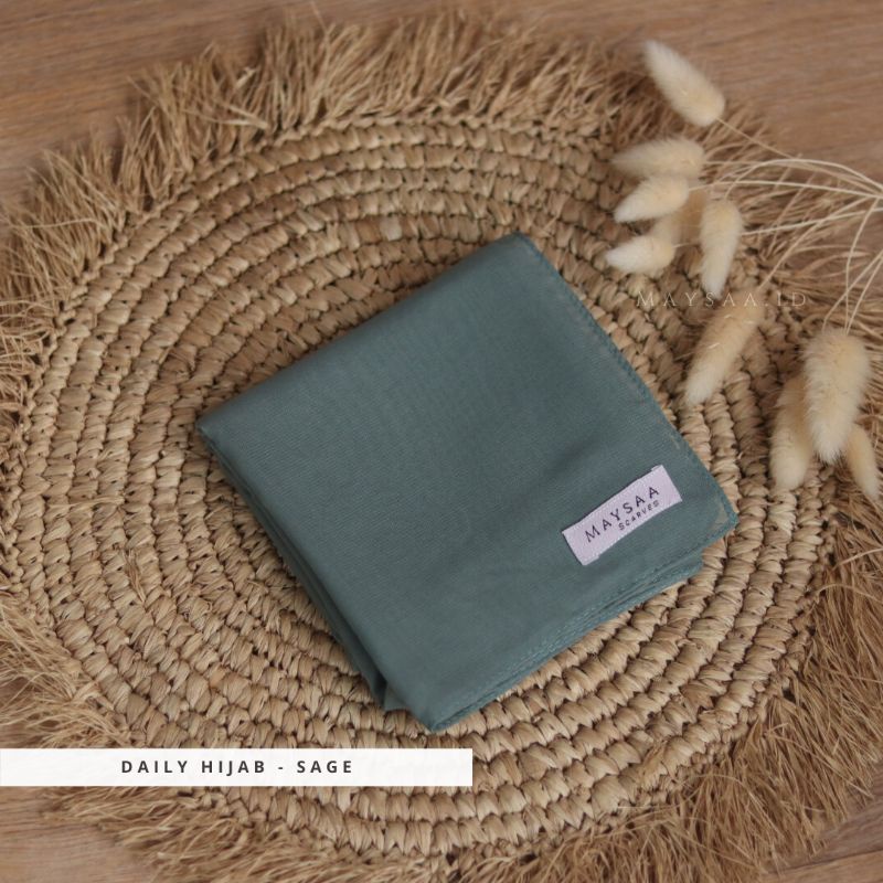 Katalog DAILY HIJAB SQUARE/ POLYCOTTON /Bella square-Sage