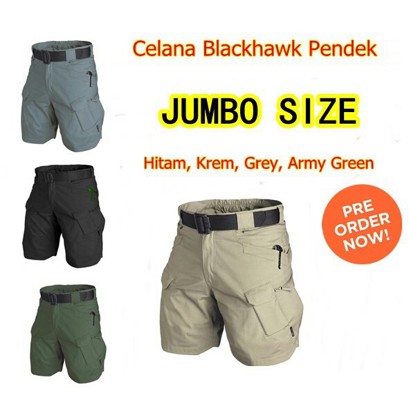 CELANA TACTICAL BLACKHAWK PENDEK SIZE JUMBO