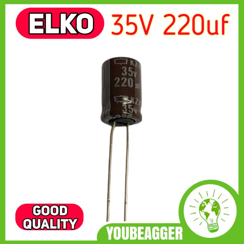 Elko 35v 220uf kapasitor
