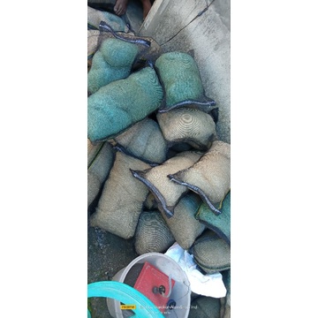 Paket 10kg Jaring bekas nelayan media Filter kolam murah