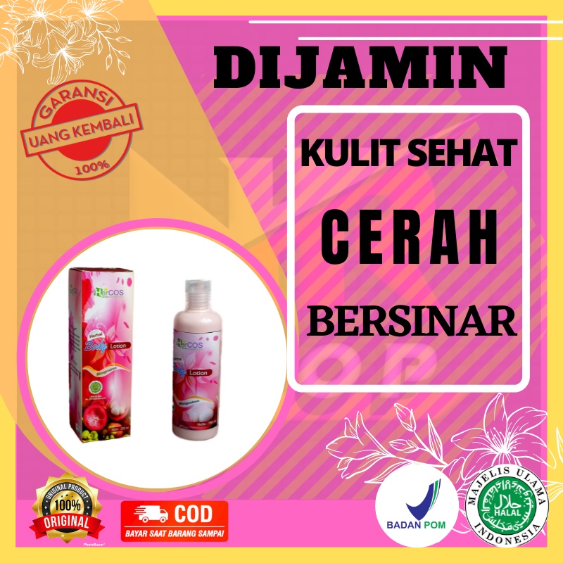 handbody pemutih badan ampuh hand body whitening glowing perawatan tubuh lotion pemutih badan hercos