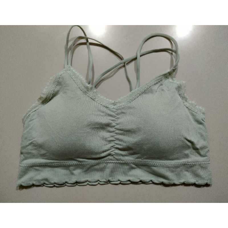 Bra Tanpa Kawat/Bralette/ Bh Kemben Variasi Renda/TR