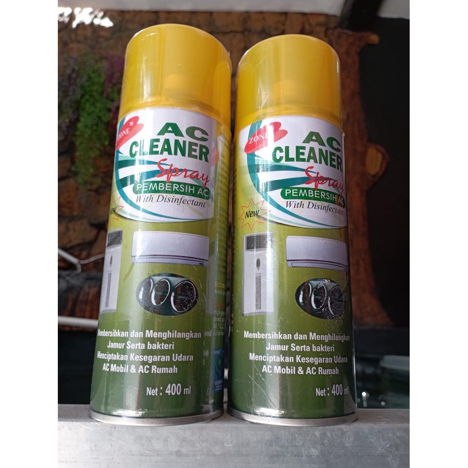 PEMBERSIH AC CLEANER SPRAY WITH DISINFECTANT/ PEMBERSIH AC MOBIL SPARY FC