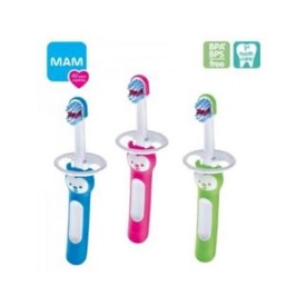 MAM Baby's Brush Baby Brush Sikat Gigi Bayi 6M+ BPA FREE Made In Europe