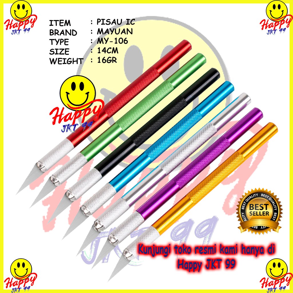 [ HAPPY JKT 99 ] PISAU IC MAYUAN MY-106 MY106 MY 106 ORIGINAL